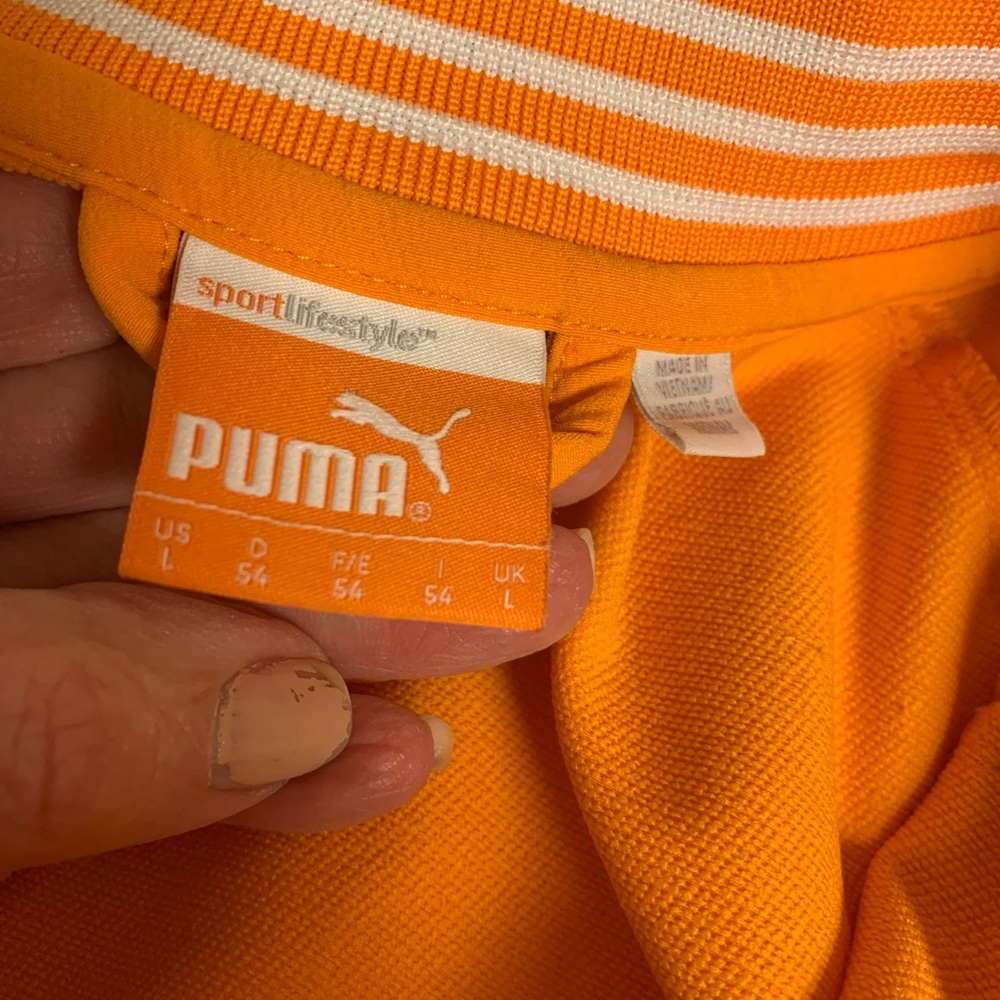 Puma Golf Jacket Storm Cell Water & Wind Resistant 1/4 Zipper Men’s SZ L - Picture 5 of 11